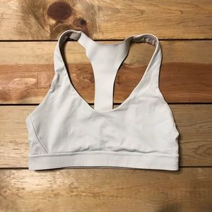 Lululemon sports bra white